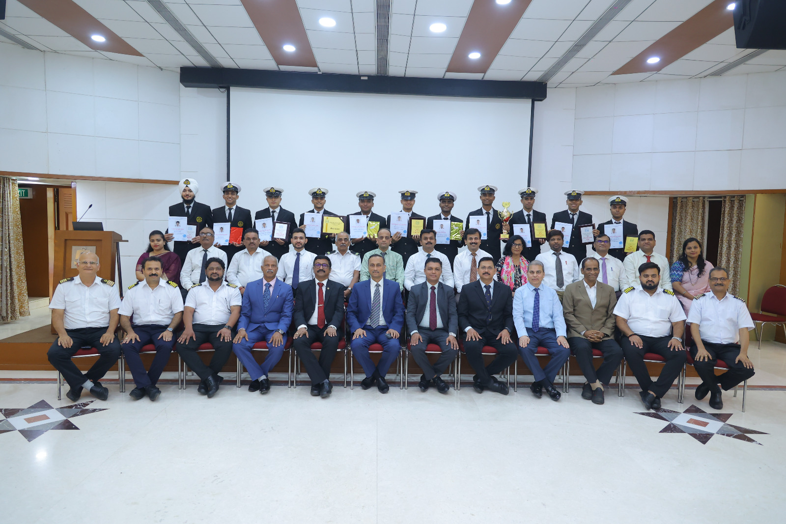 Passing Out Ceremony of 12th Batch B. Tech (Marine Engineering) Cadets at SIMS, Lonavala