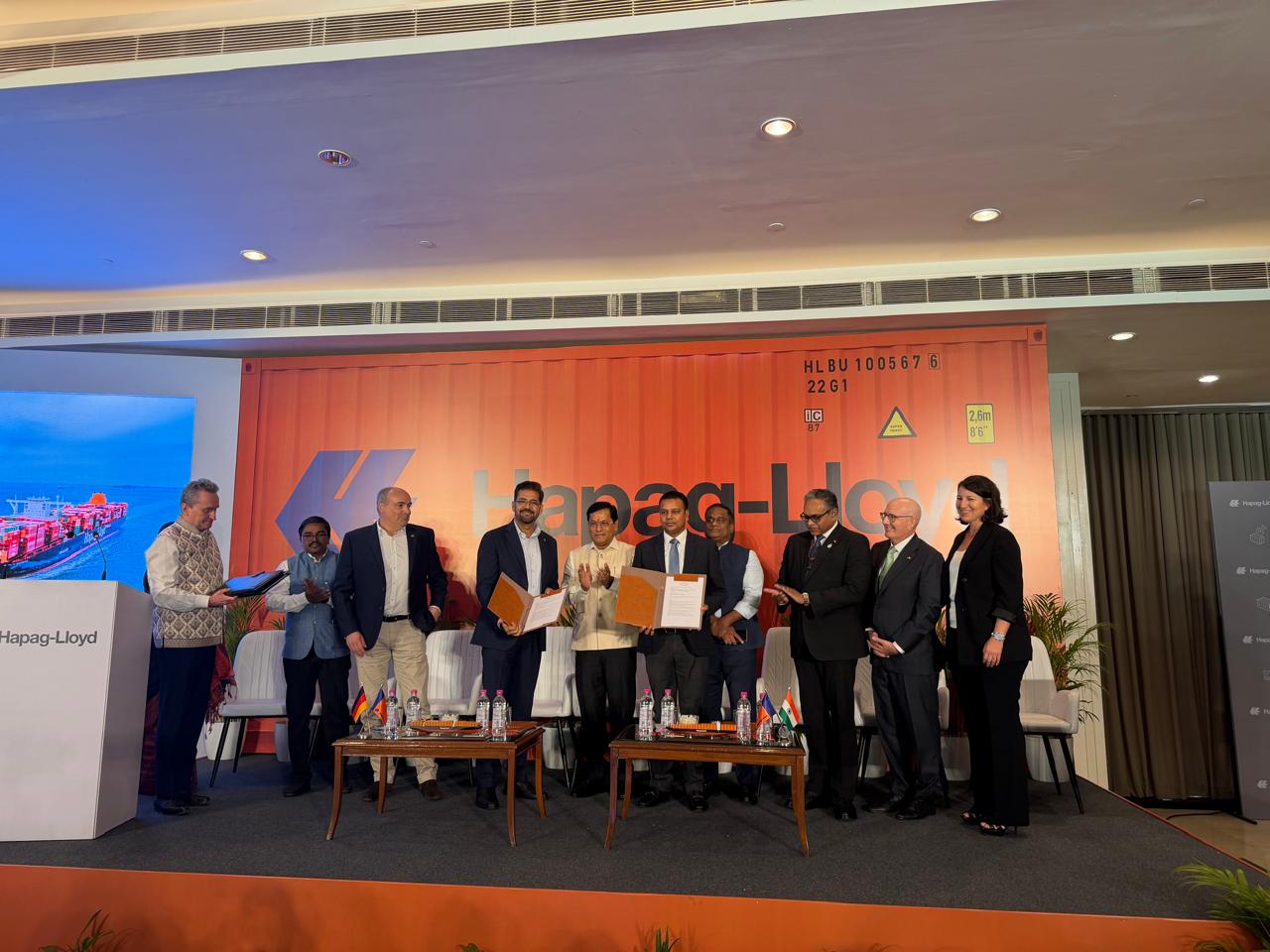 India Strengthens Global Maritime Partnerships with Hapag-Lloyd