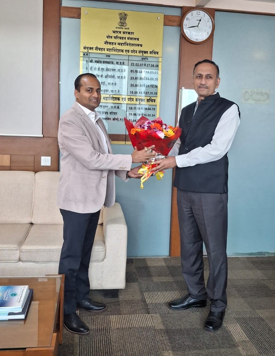 DG Shipping Welcomes Shri Amit Mohan Mittal, IRS, as Chief Vigilance Officer
