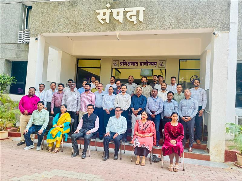 DG Maritime Administration Training and Capacity Building:  YASHADA, Pune organised Training program for Group B & C Officers