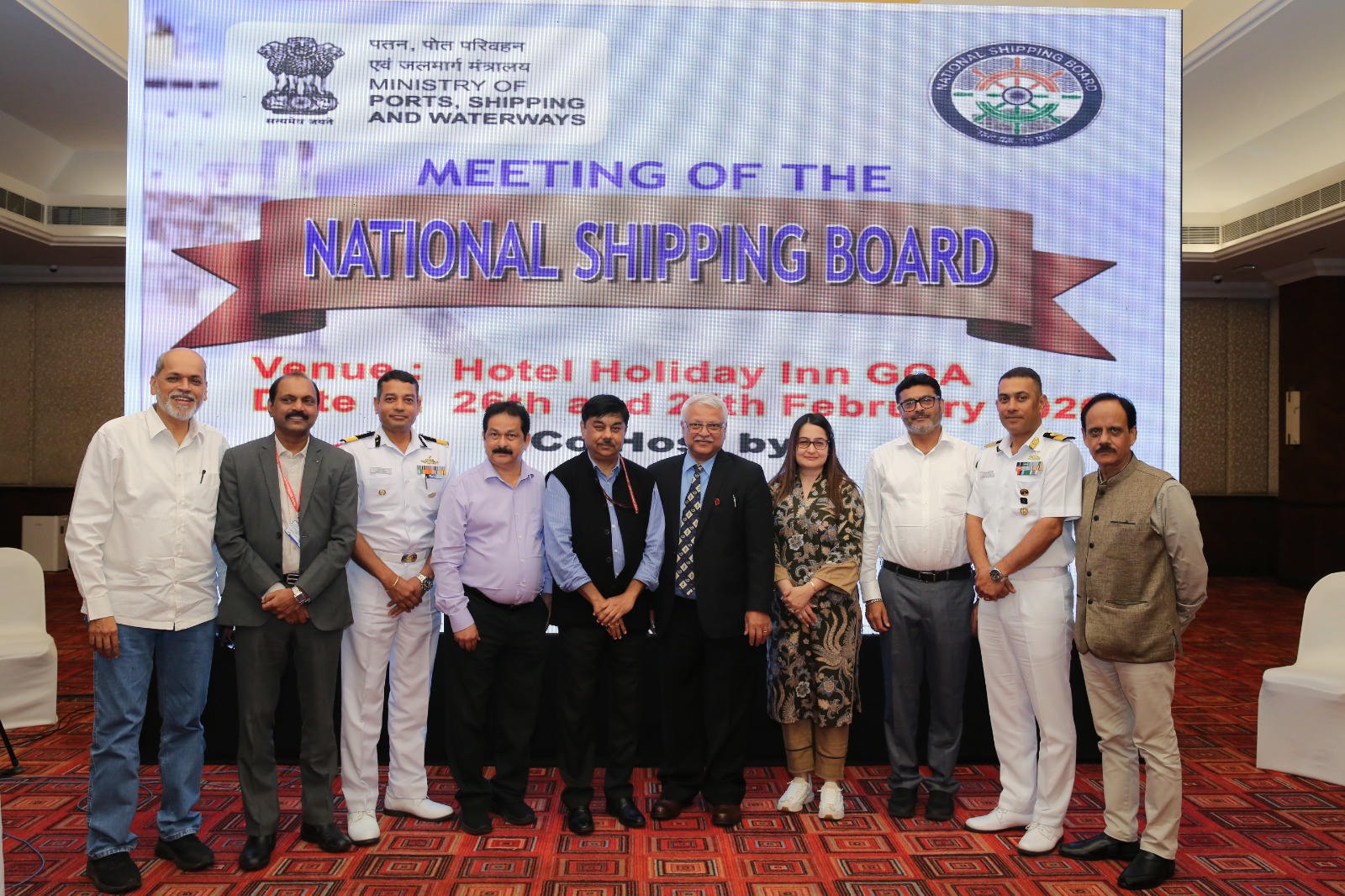 National Shipping Board (NSB) meeting 7, Panjim, Goa