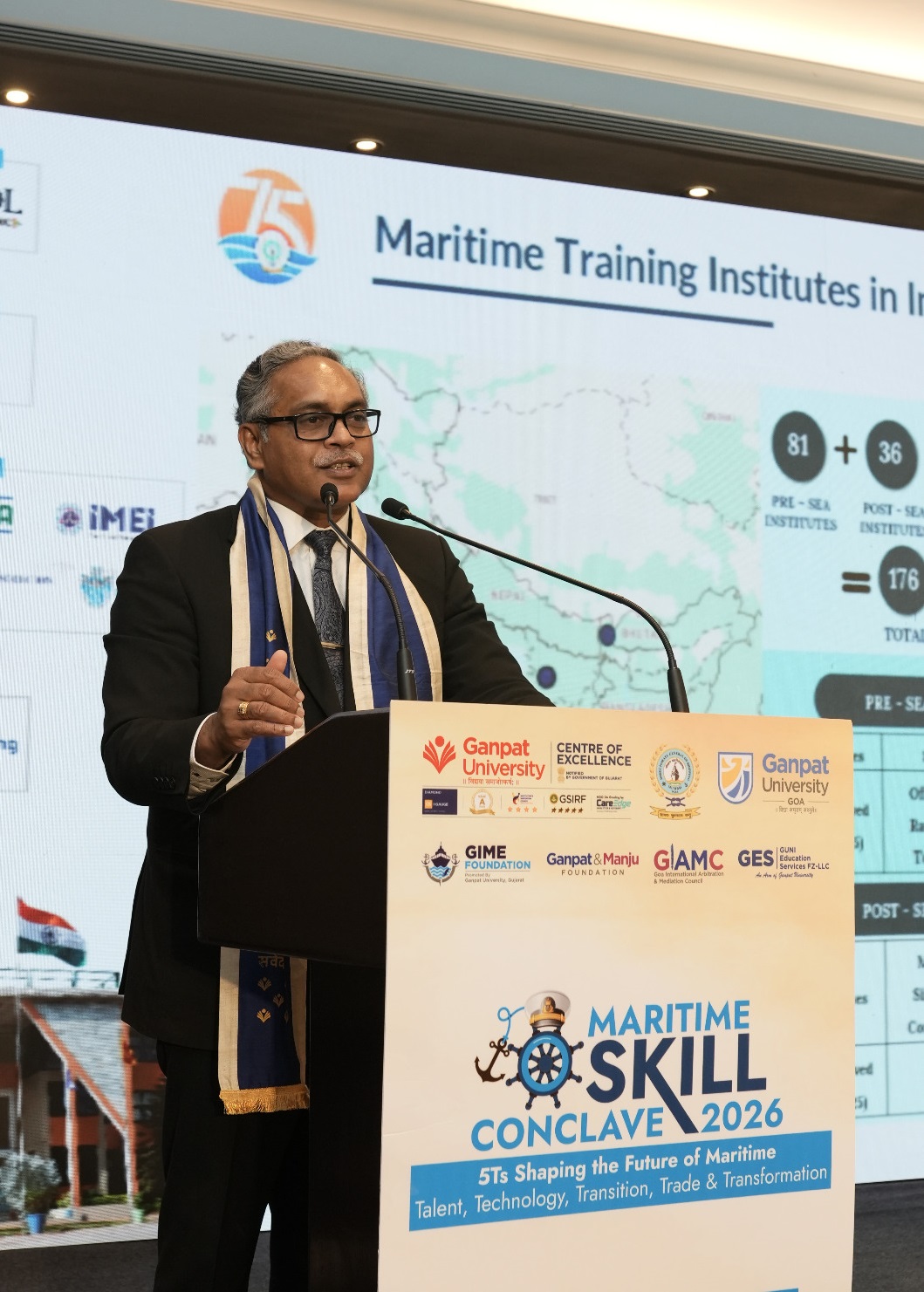 Maritime Skill Conclave 2026, organized by Ganpat University