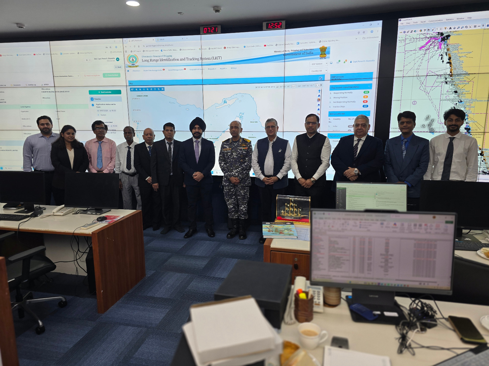 National Maritime Security Coordinator Visits MMDAC