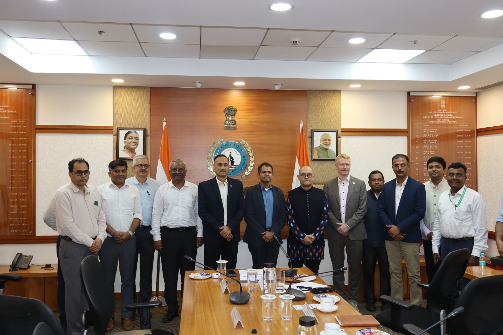 Meeting With Delegation   from ILO & the Royal Norwegian Consulate General
