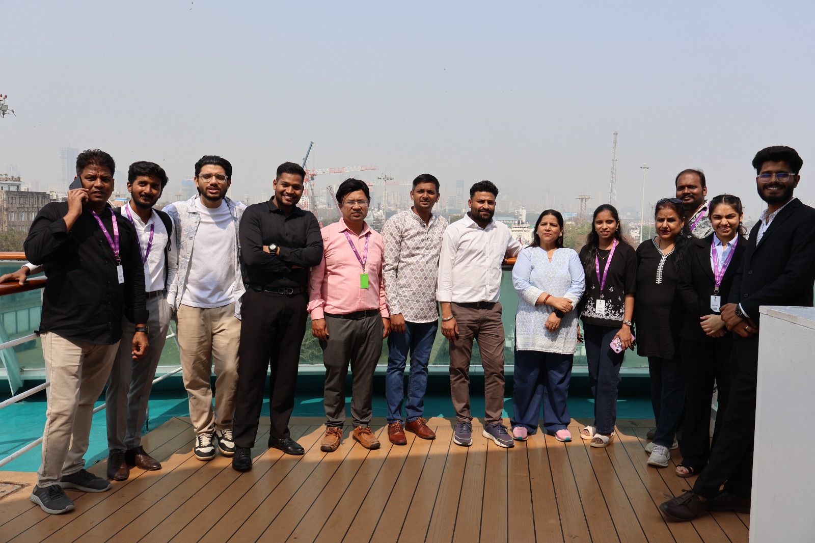 DG(S) Crew Branch visits Cordelia Cruises vessel