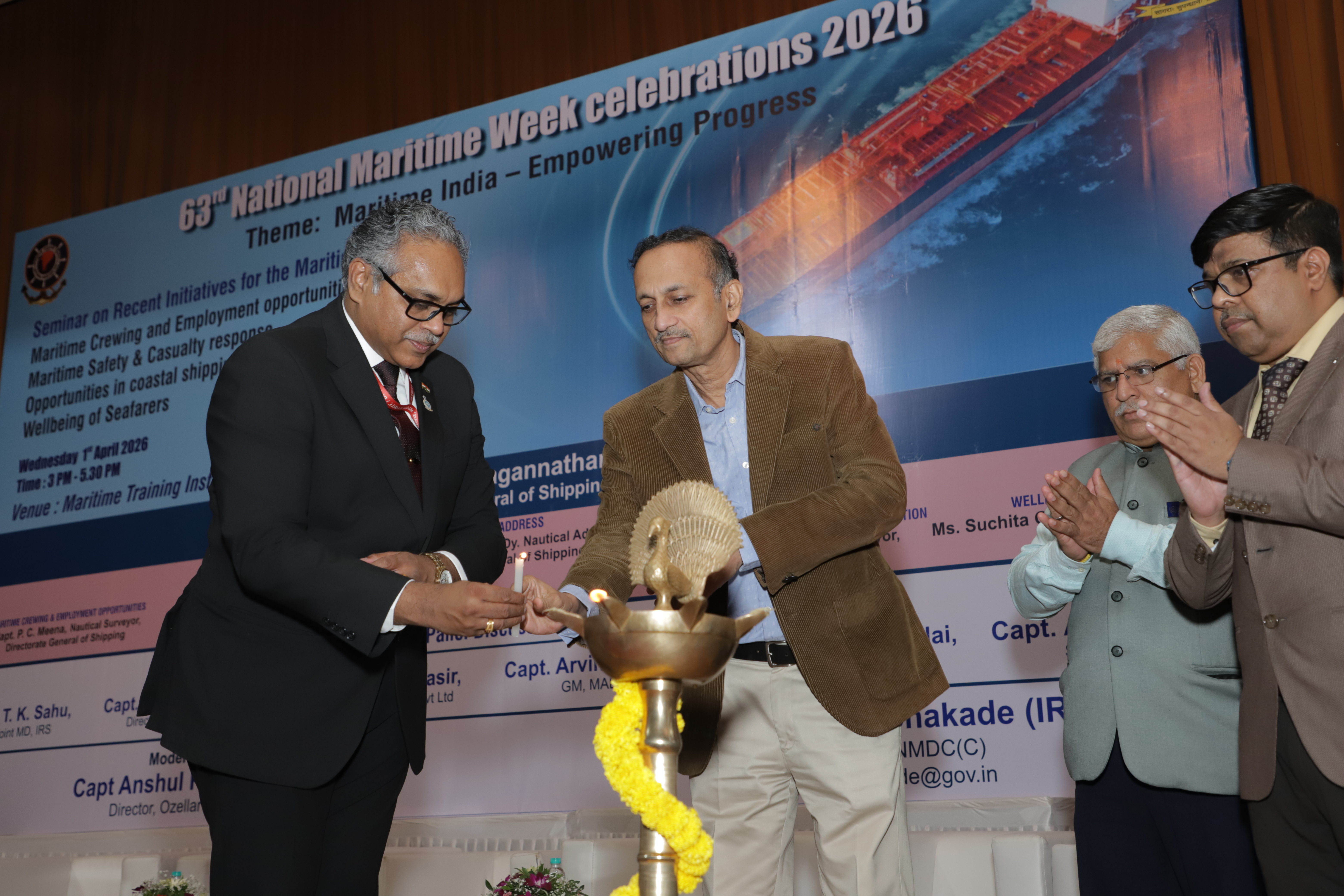 Session on Maritime Crewing & Employment Opportunities at 63rd National Maritime Day Celebrations 2026